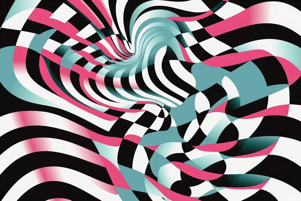  Polka dot pattern abstract spiral. AI generated Image by rawpixel.