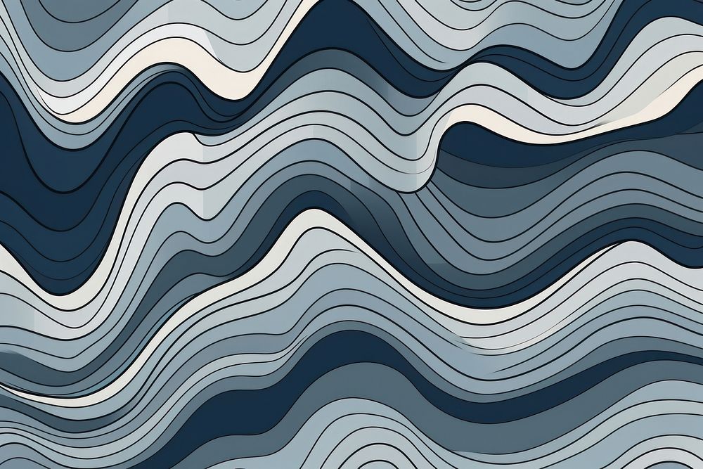  Mountain pattern abstract line. AI generated Image by rawpixel.