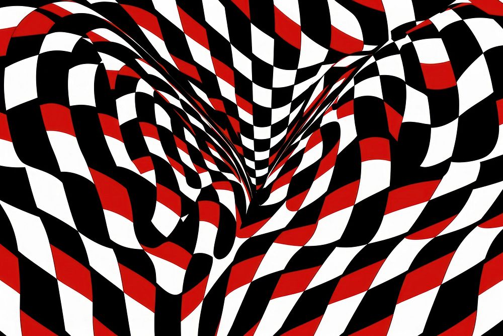  Heart pattern abstract line. AI generated Image by rawpixel.