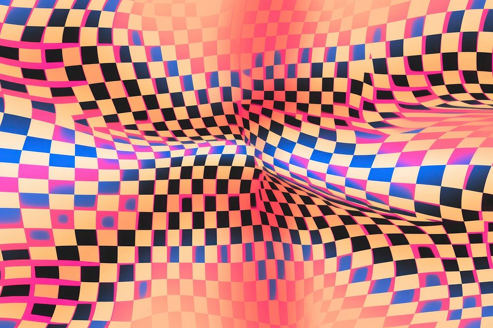  Gingham pattern abstract purple line. AI generated Image by rawpixel.