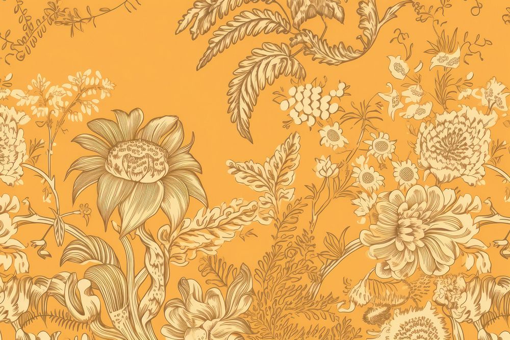 Daisy wallpaper pattern plant.