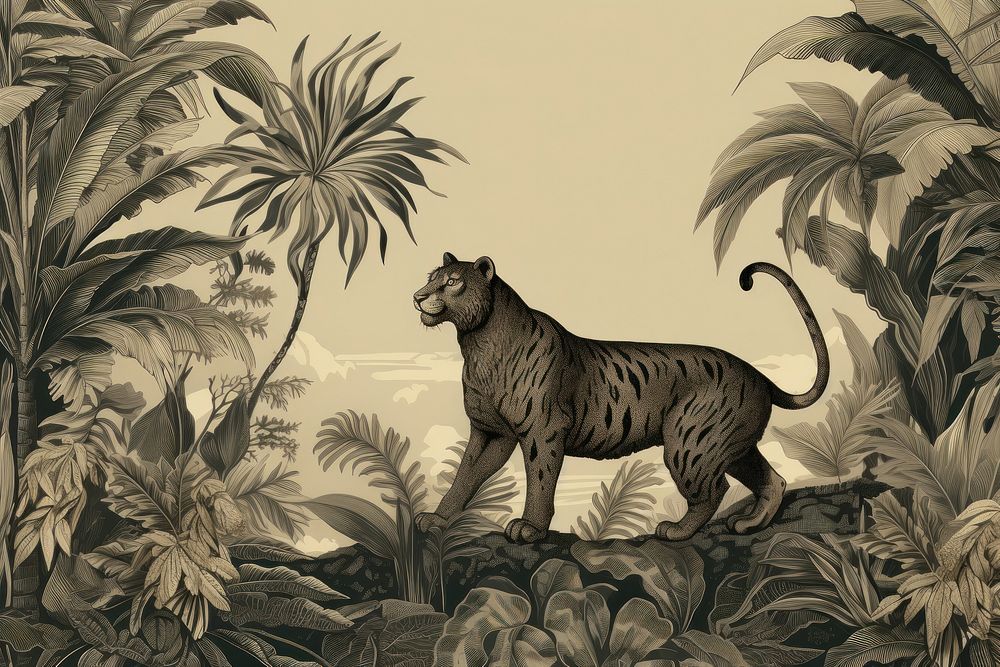 Panther outdoors animal mammal.
