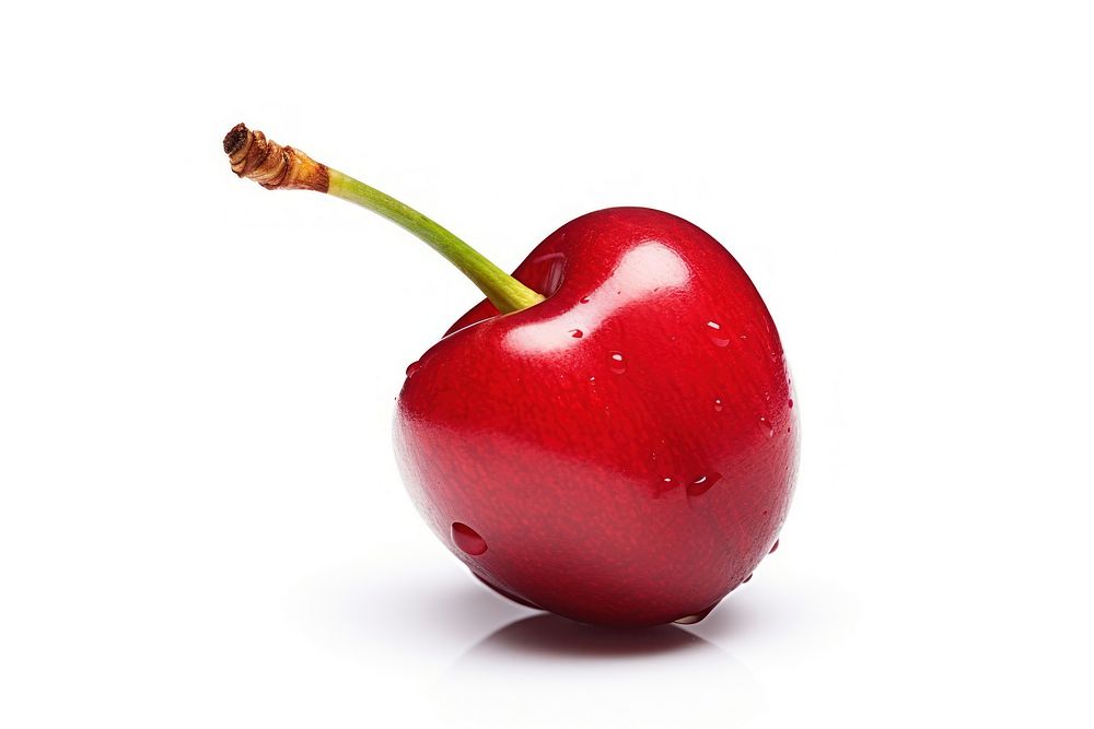  Cherry fruit plant food. AI generated Image by rawpixel.