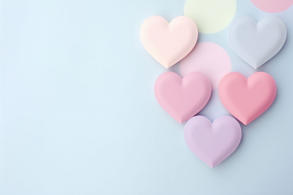 Heart shape backgrounds celebration balloon. AI generated Image by rawpixel.