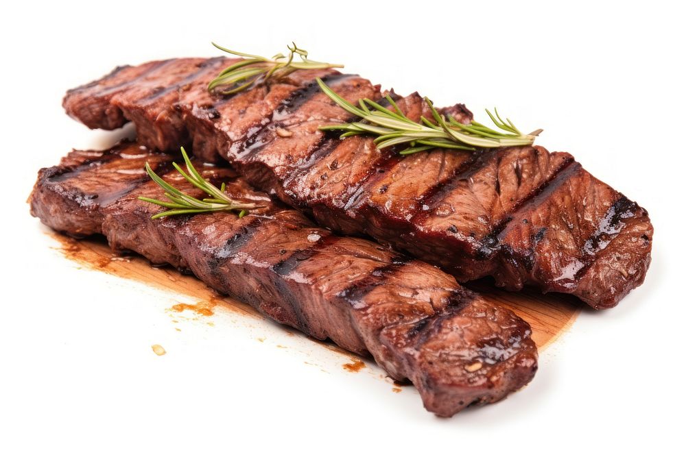 Beef bbq steak meat food. AI generated Image by rawpixel.