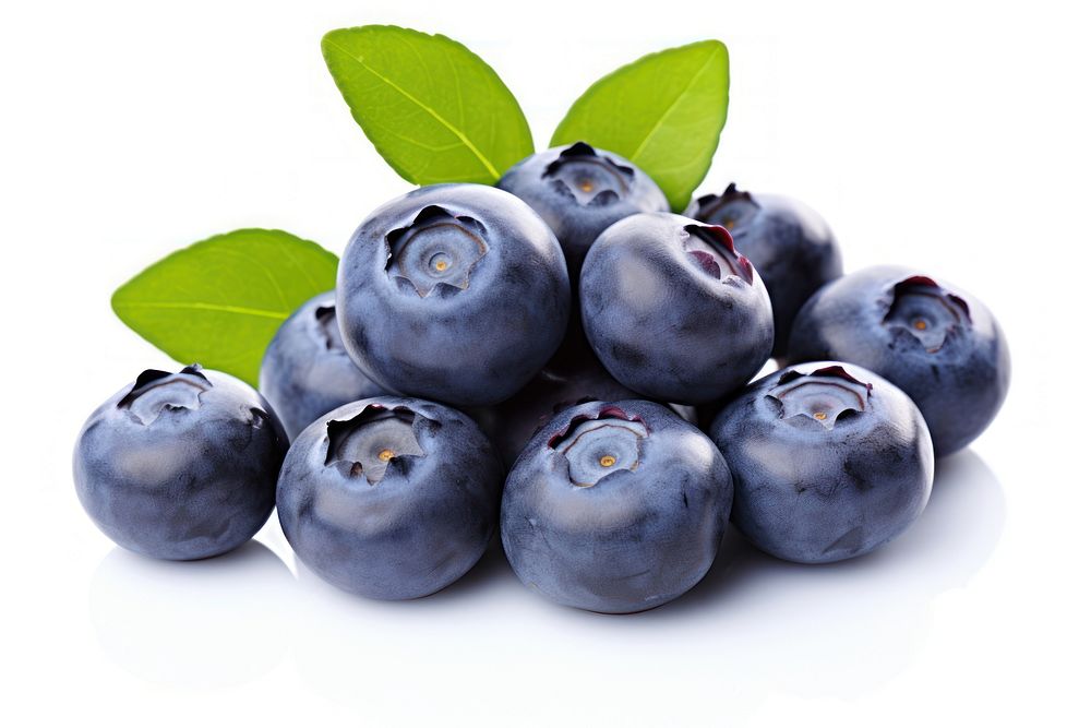  Blueberry fruit plant food. AI generated Image by rawpixel.