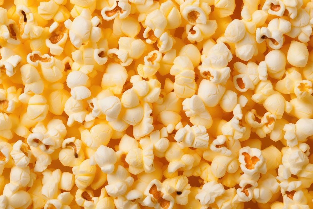 Popcorn backgrounds snack food. AI generated Image by rawpixel.