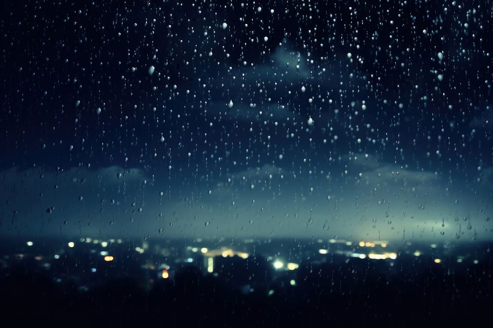  Raining backgrounds outdoors nature. AI generated Image by rawpixel.