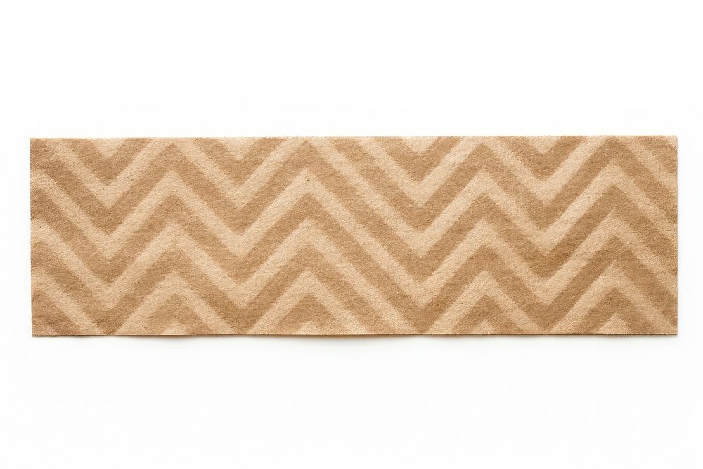 Chevron pattern adhesive strip white background rectangle panoramic. AI generated Image by rawpixel.