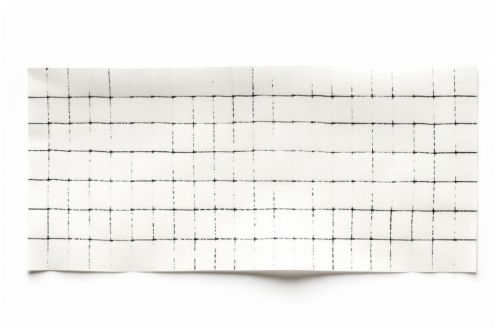 Black and white grid paper pattern adhesive strip backgrounds white background rectangle. AI generated Image by rawpixel.