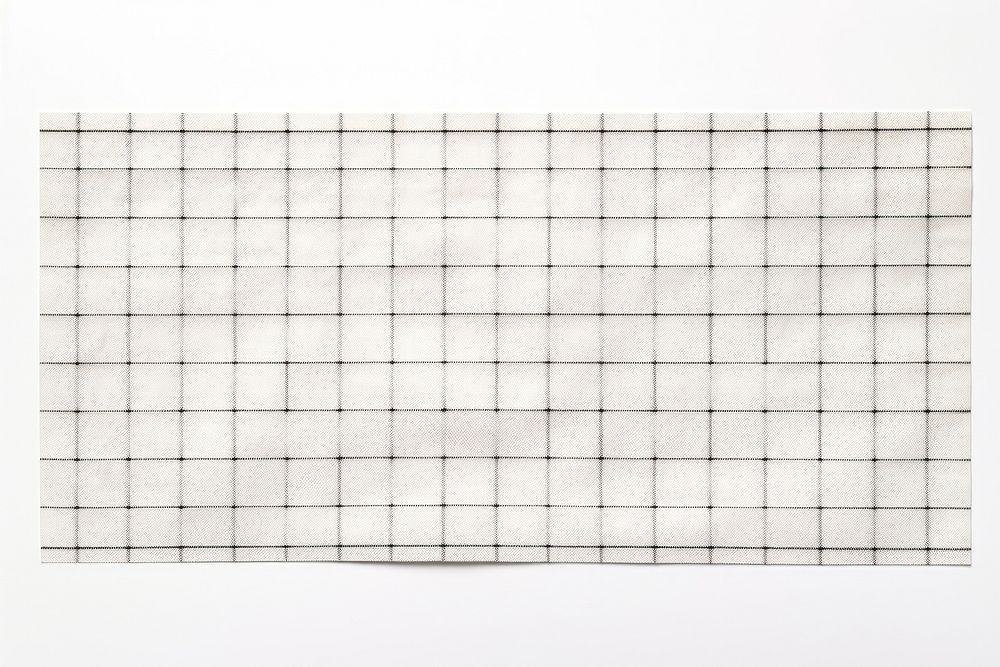 Black and white grid paper pattern adhesive strip backgrounds tile white background. AI generated Image by rawpixel.