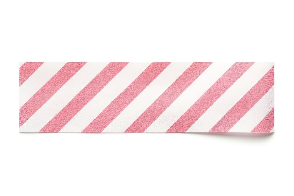 Stripe pattern adhesive strip white background confectionery accessories. AI generated Image by rawpixel.