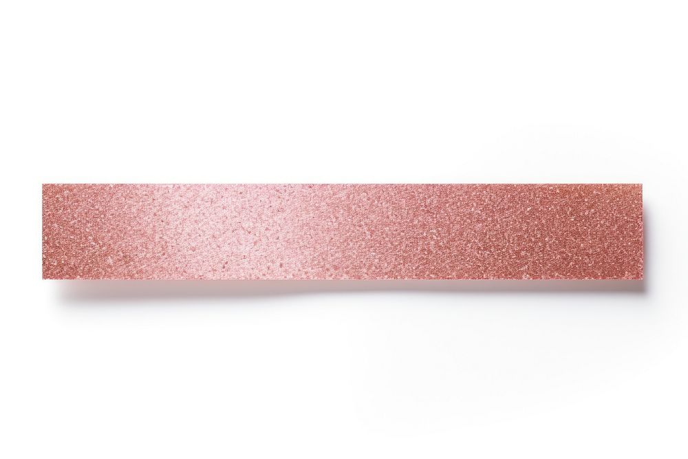 Rose gold glitter adhesive strip white background rectangle pattern. AI generated Image by rawpixel.
