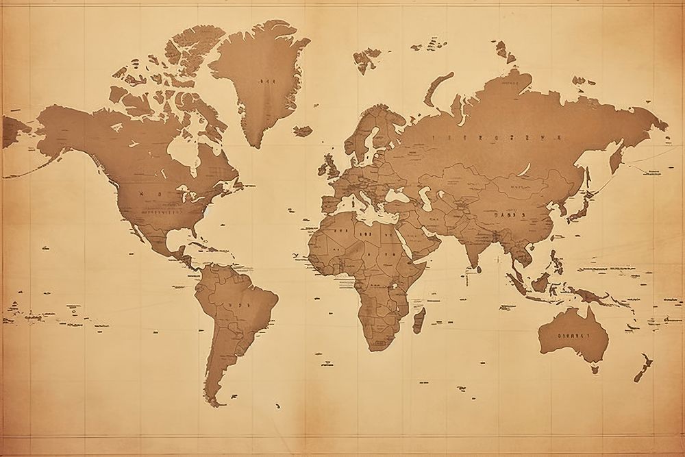 Vintage map backgrounds topography history.