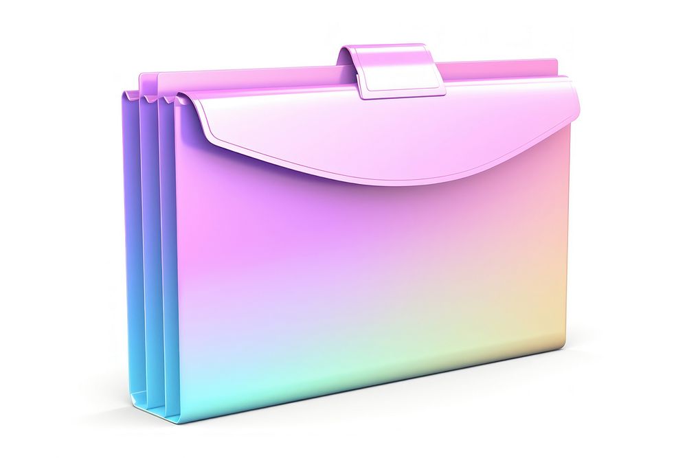 Cute folder file white background rectangle.