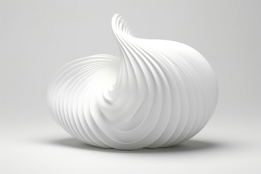 White simplicity porcelain abstract.