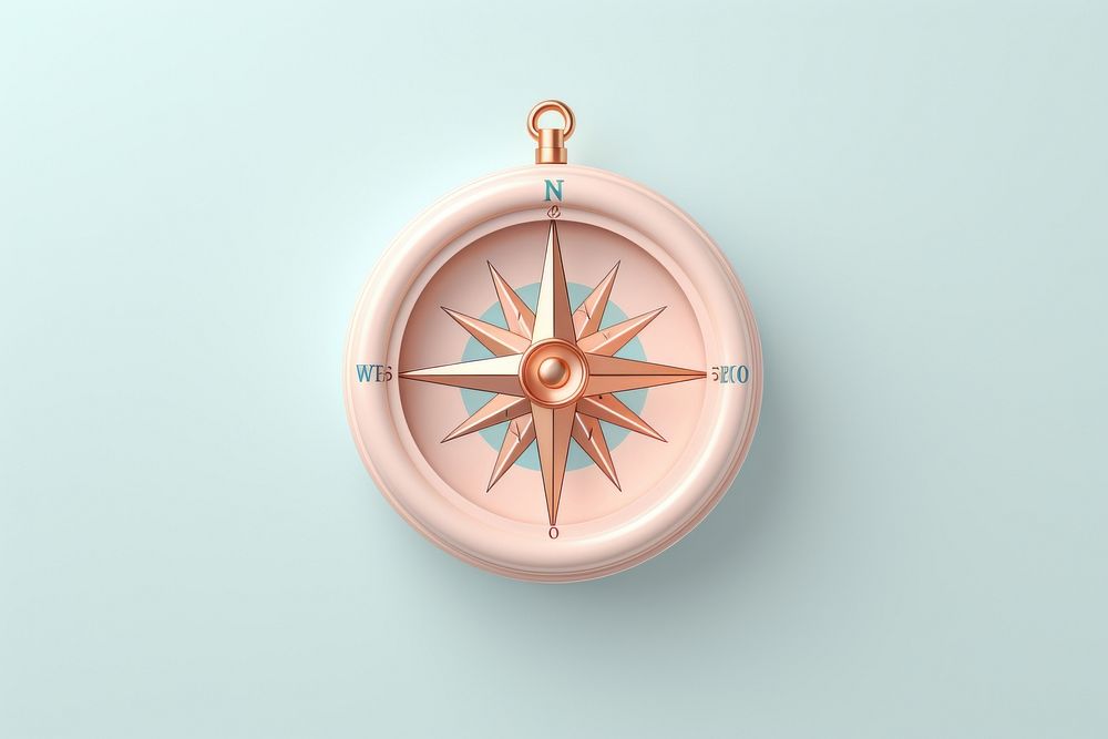 Compass jewelry locket accessories.