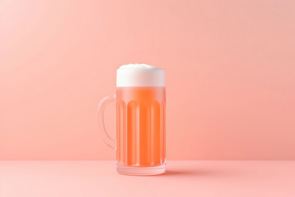 Beer glass drink cup.