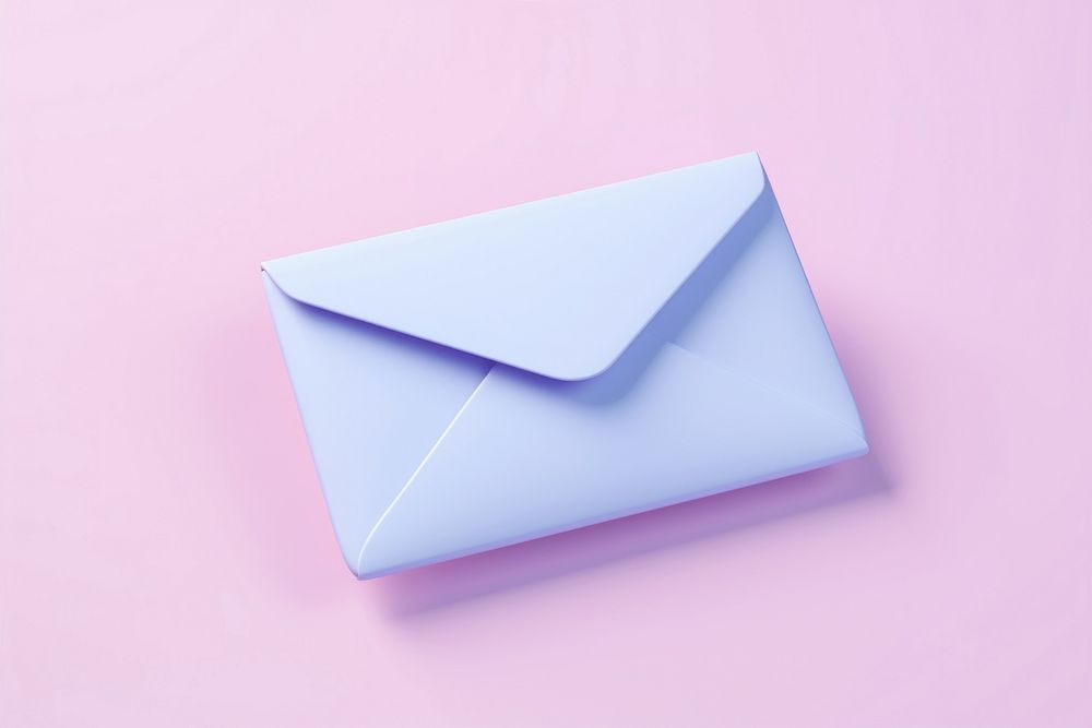Mail envelope origami letter.