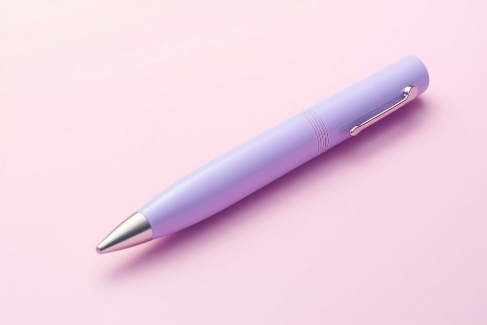 Pen lavender magenta eraser.