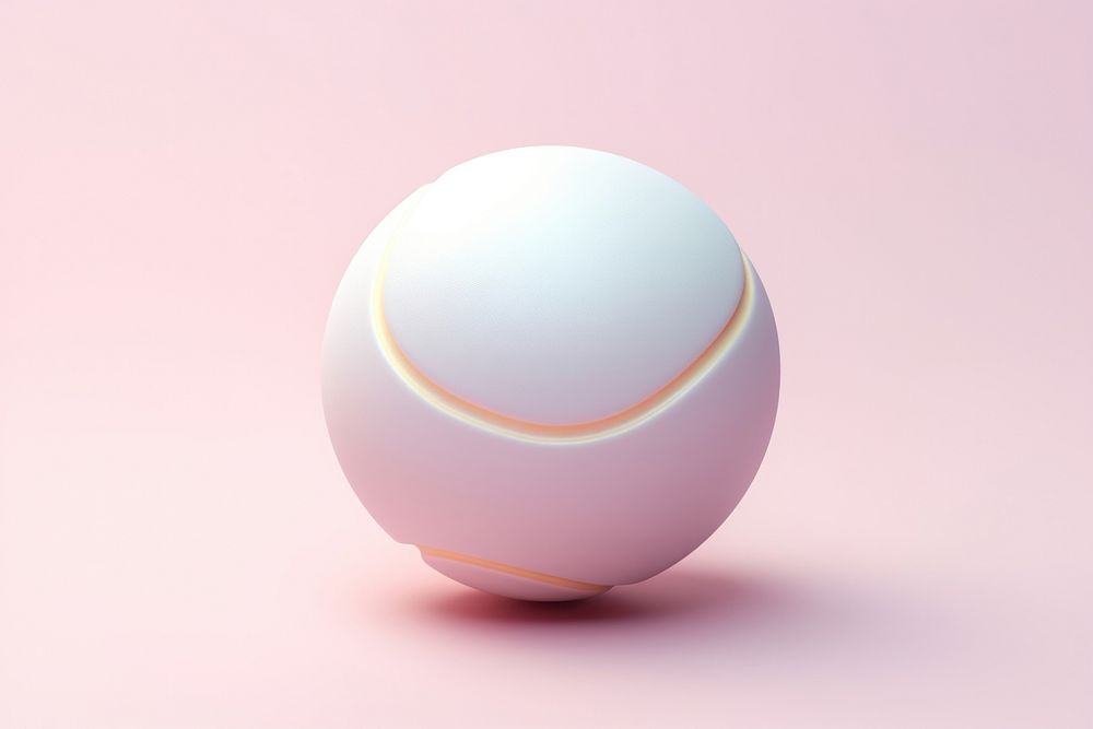 Tennis sphere ball egg.