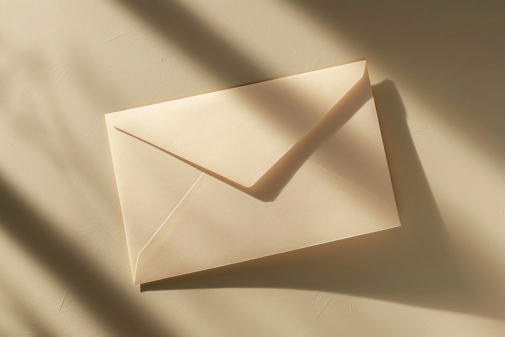 Envelope  mail simplicity letterbox.