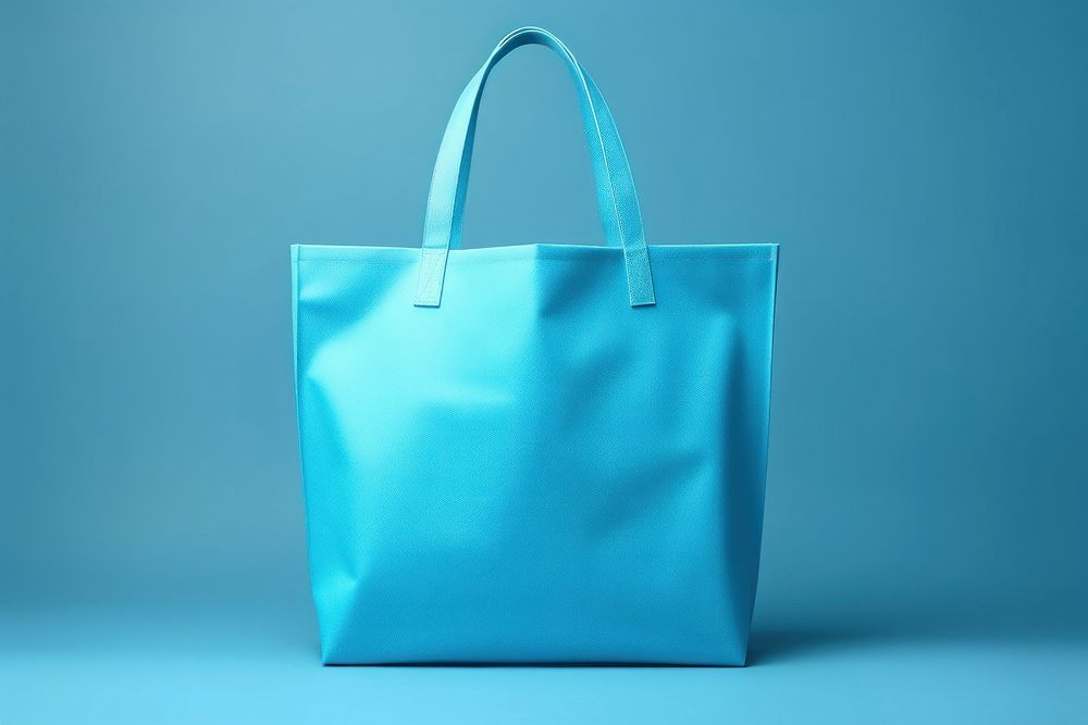 Tote bag  handbag accessories turquoise.