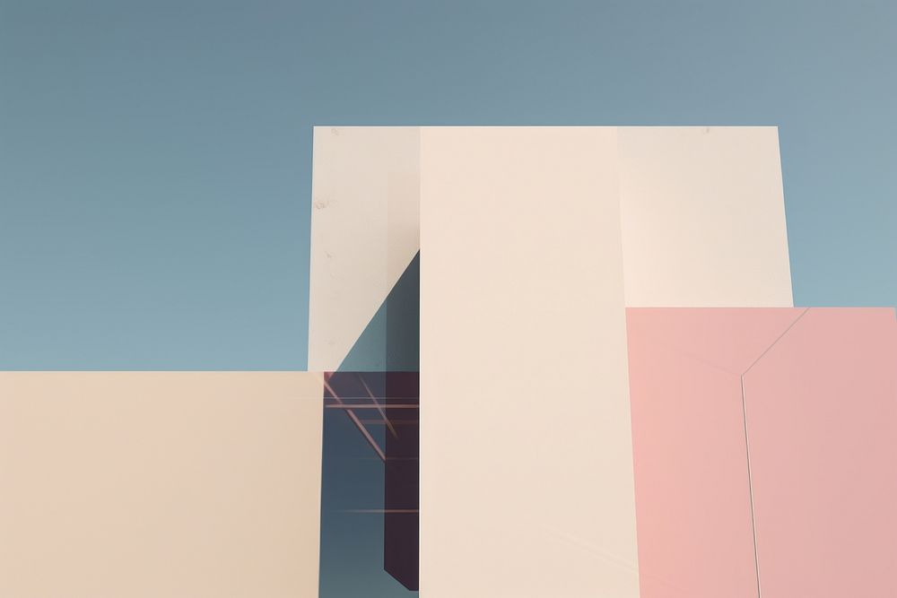  Abstract background architecture outdoors art. AI generated Image by rawpixel.