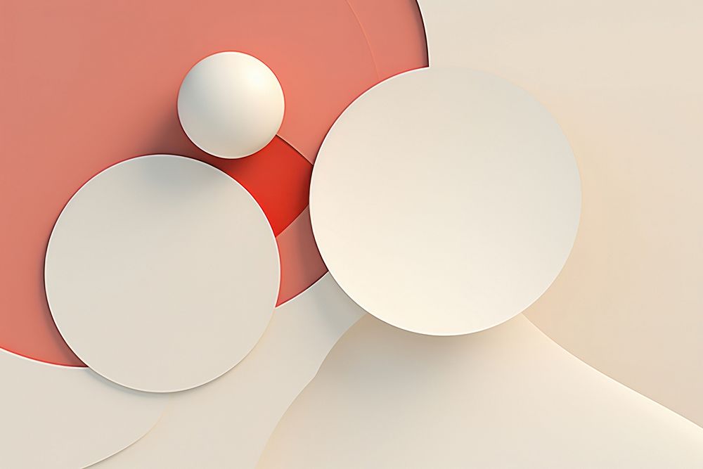  Abstract background balloon circle sphere. AI generated Image by rawpixel.