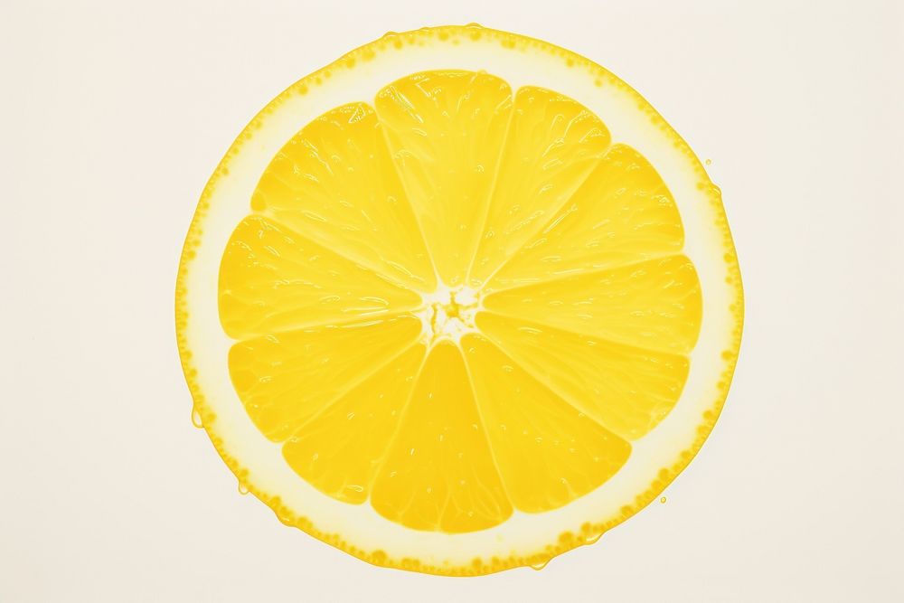 Silkscreening lemon fruit food backgrounds.