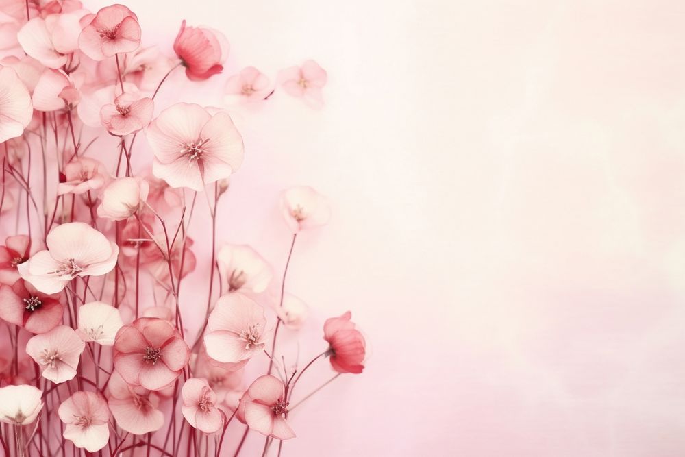 Dried pink flower background backgrounds petal plant.