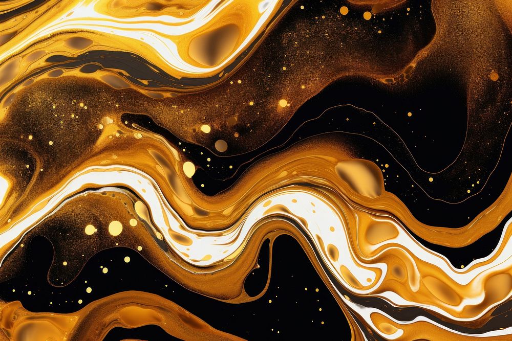 Fluid art background gold backgrounds pattern.
