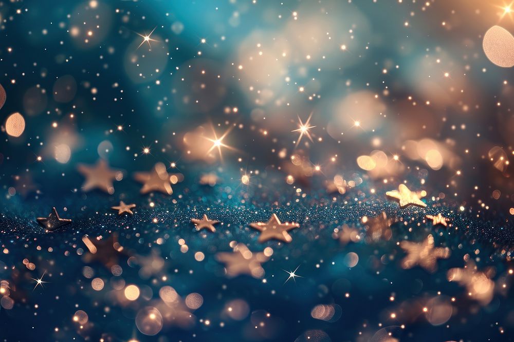 Star pattern bokeh effect background backgrounds astronomy outdoors.