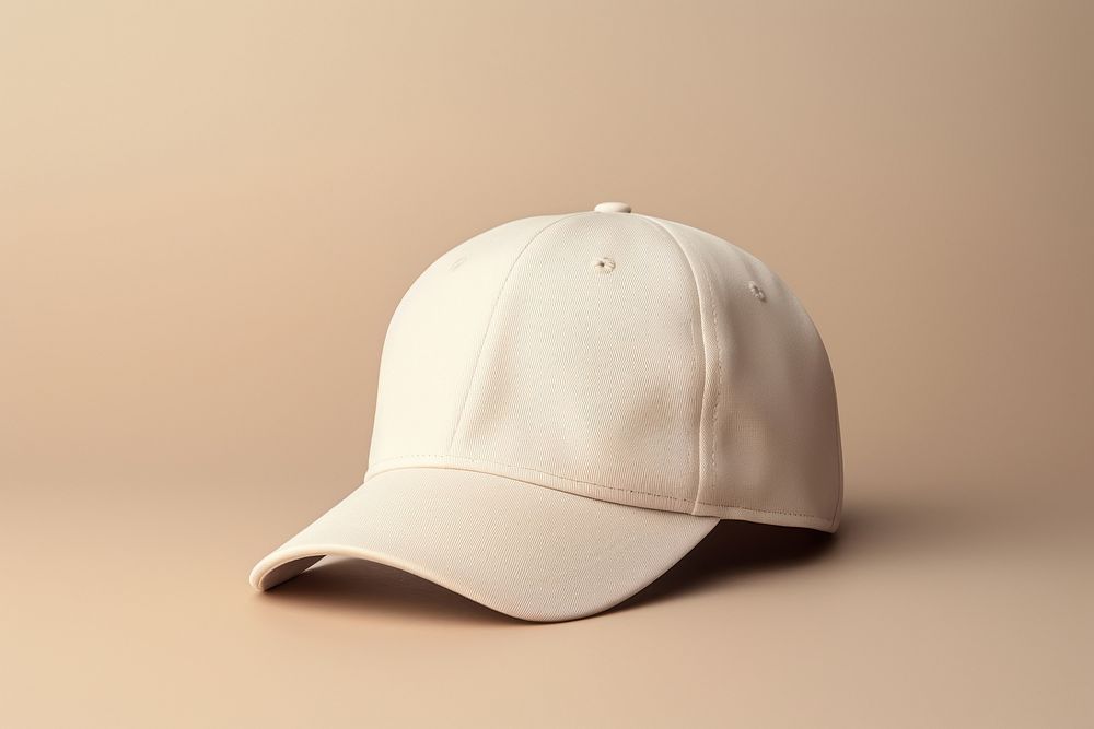 Cap packaging  white headgear headwear.