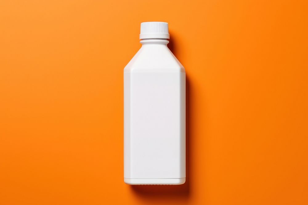 Dropper Bottle whit label  bottle drink milk.