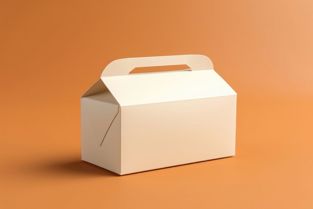 Food packaging  cardboard carton box.