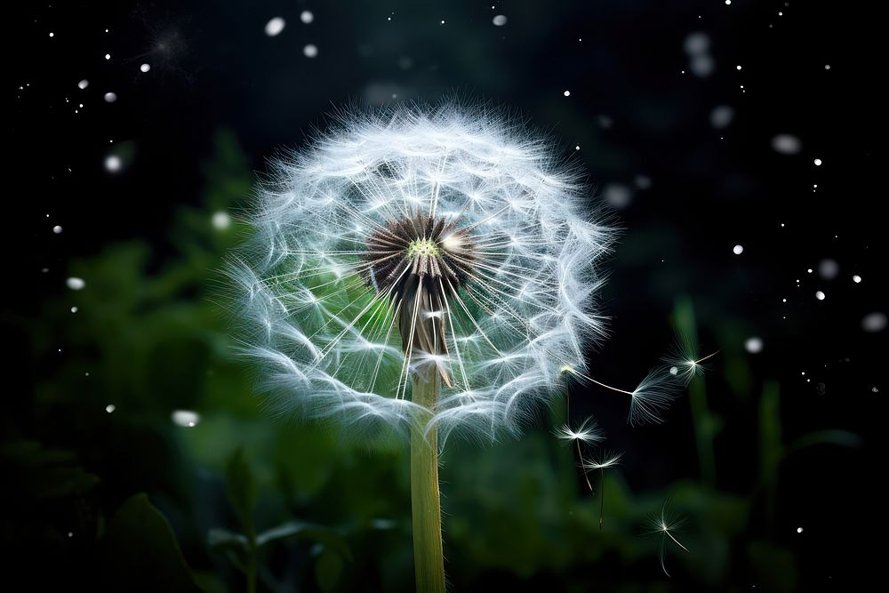 Dandelion flower plant inflorescence. AI generated Image by rawpixel.