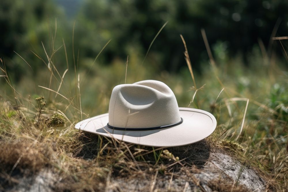 Hat camping  landscape white tranquility.