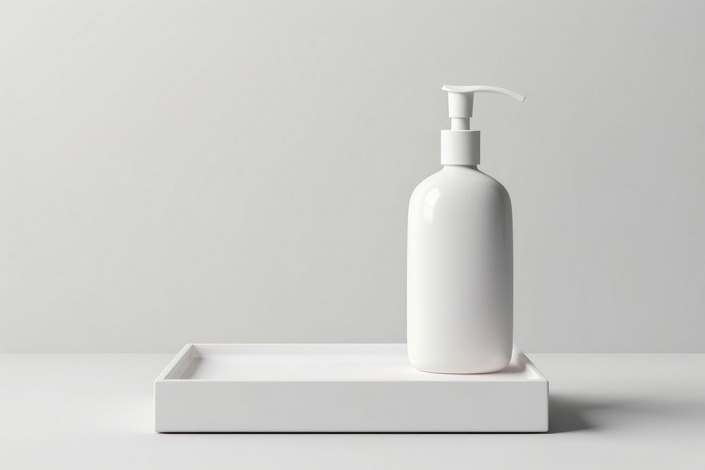 Cosmetic  bottle simplicity container.