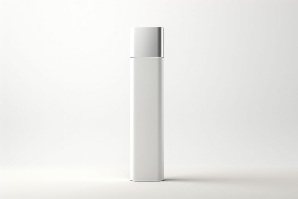 Lip packaging  cylinder gray simplicity.