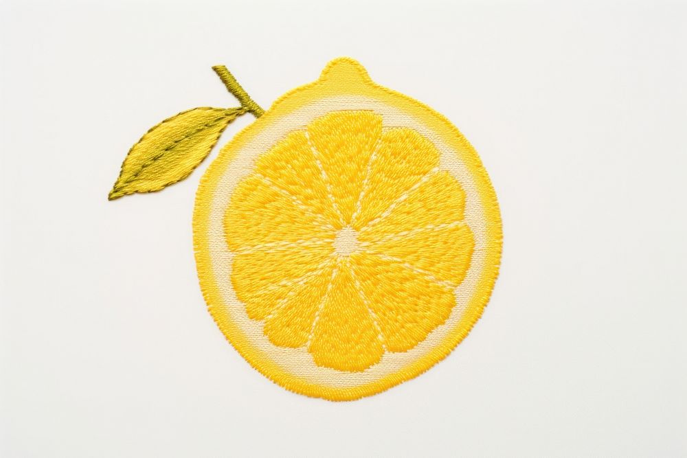The lemon in embroidery style grapefruit plant food.