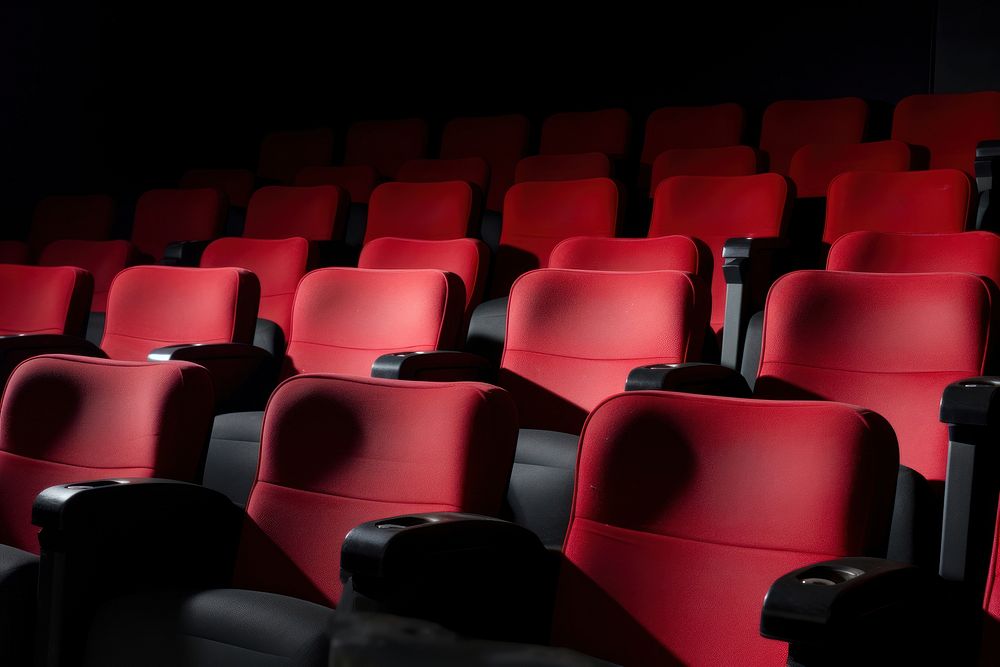 Red seats theater chair opera. AI generated Image by rawpixel.