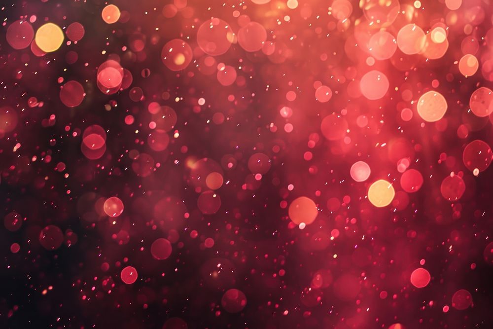 Red pattern bokeh effect background backgrounds outdoors glitter.