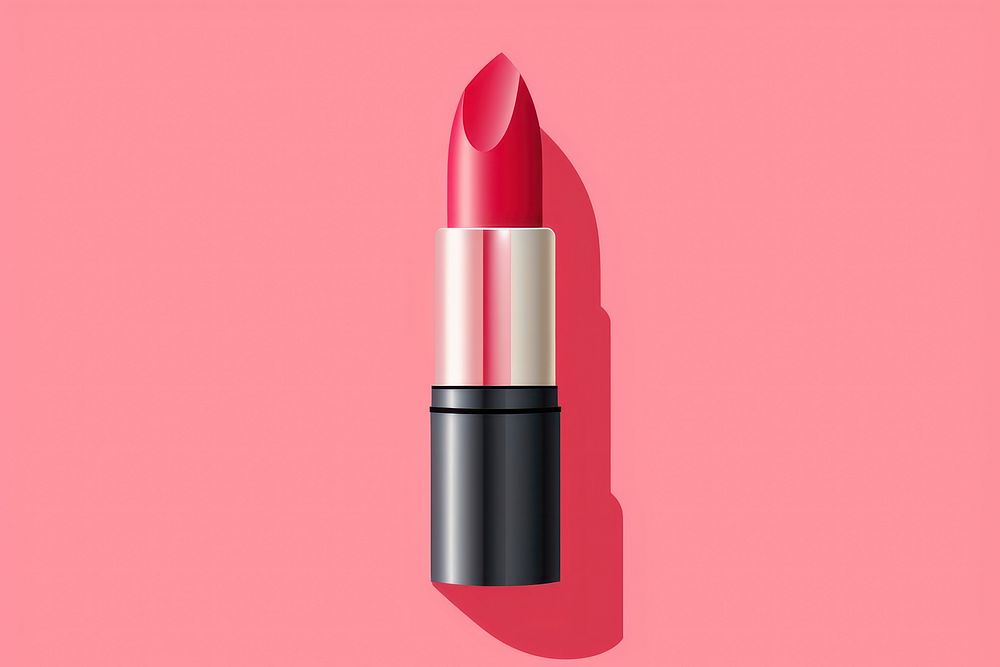 Lipstick mark cosmetics glamour fashion.