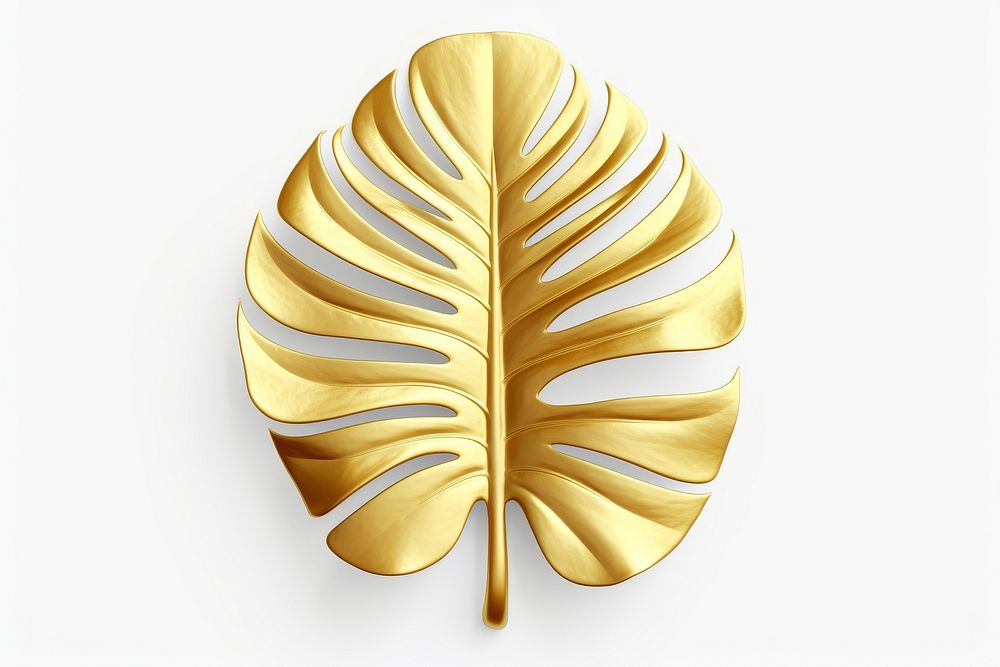 Leaf jewelry plant gold.
