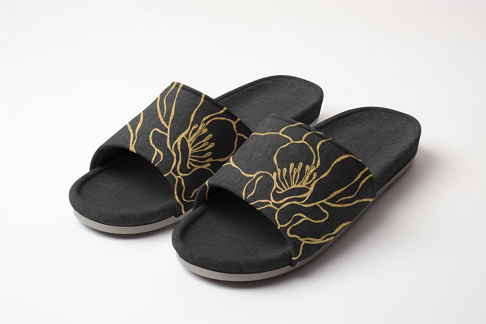 Black sandals, Summer footwear
