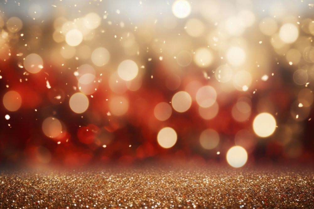  Bokeh background glitter backgrounds christmas. AI generated Image by rawpixel.