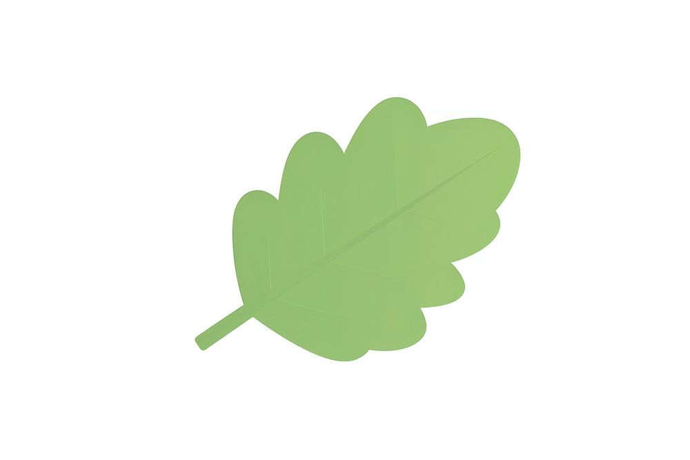 Tree leaf plant produce symbol.
