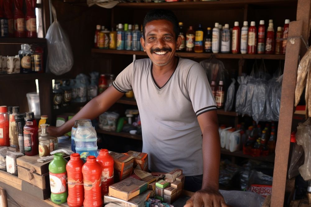 Sri lankan man adult entrepreneur consumerism.
