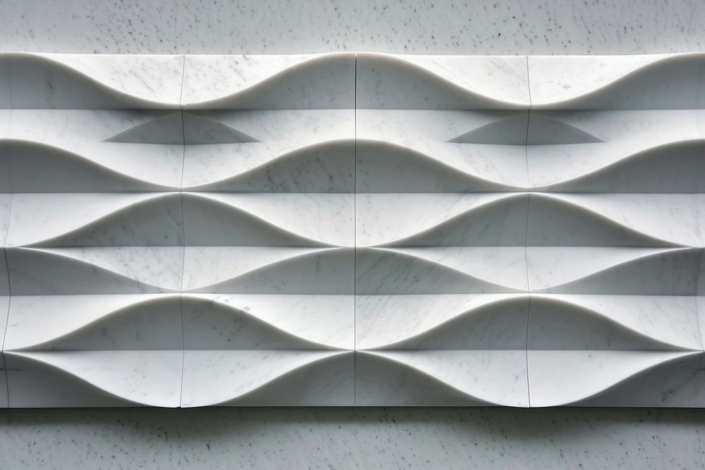 Tile of lily marble architecture line wall.
